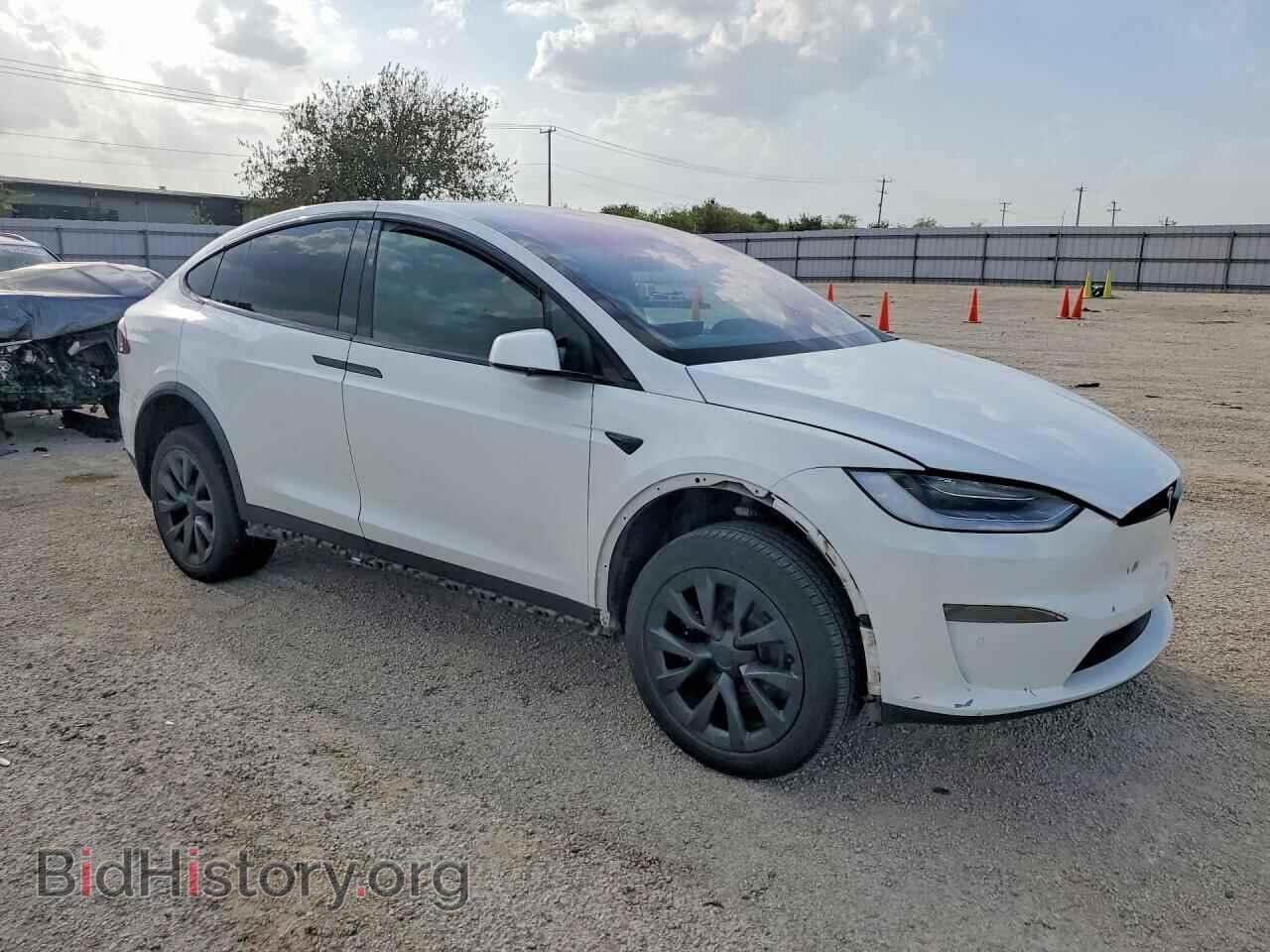 2022 TESLA MODEL X - VIN: 7SAXCBE50NF329007 - Фото 4