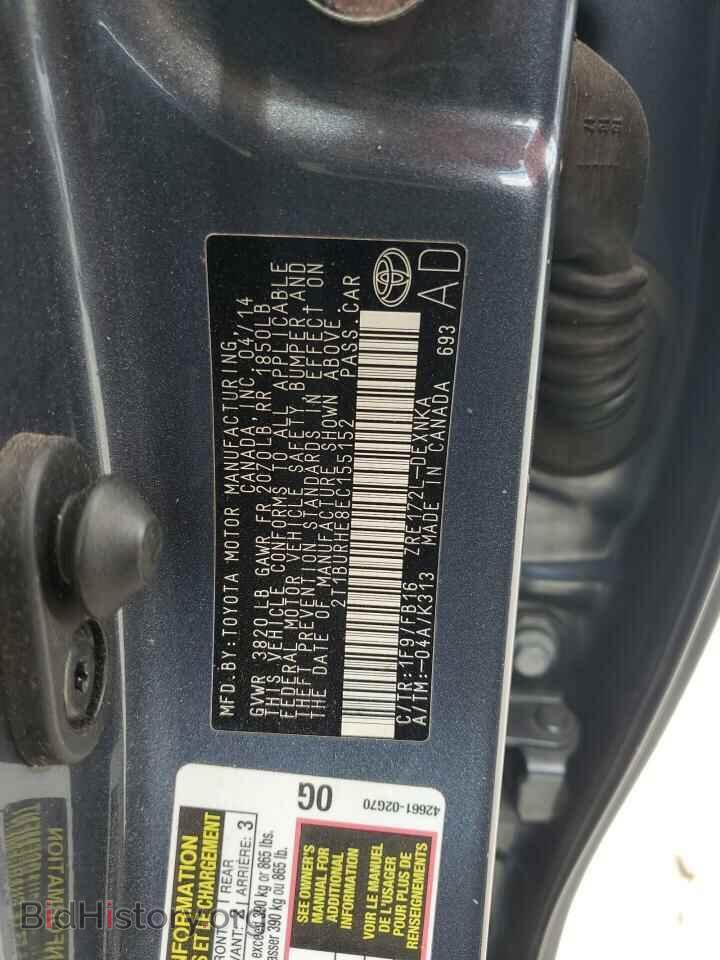 2014 TOYOTA COROLLA - VIN: 2T1BURHE8EC155152 - Photo 12