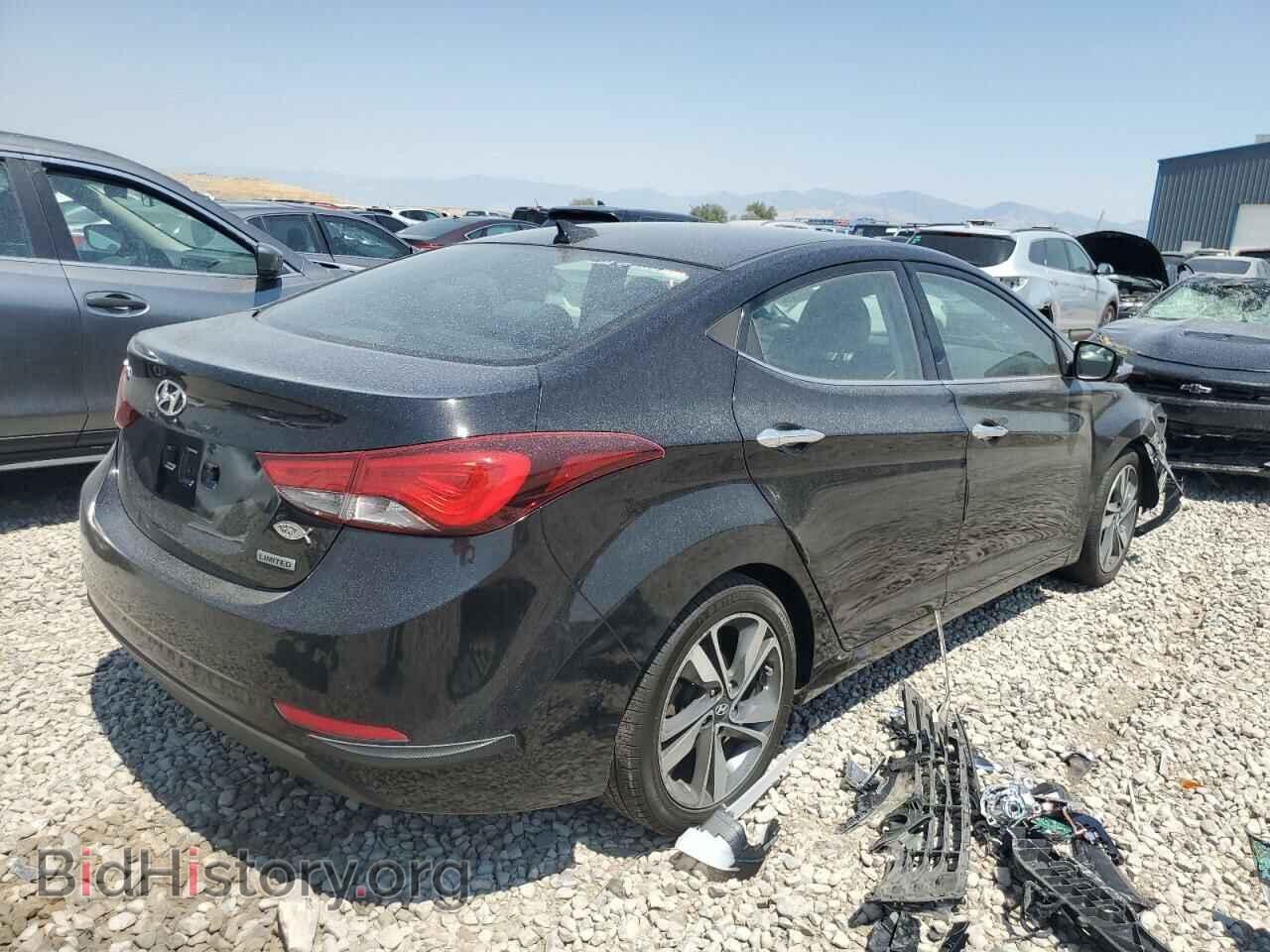 2014 HYUNDAI ELANTRA - VIN: KMHDH4AE5EU142237 - Фото 3