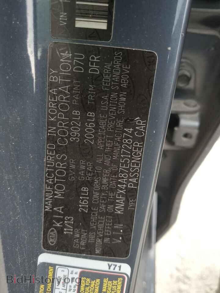 2014 KIA FORTE - VIN: KNAFX4A87E5172874 - Фото 13