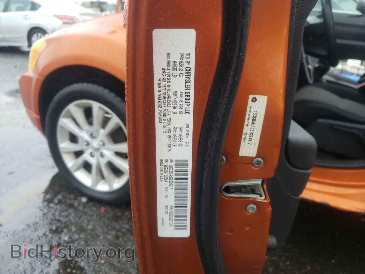 2011 DODGE CALIBER - VIN: 1B3CB5HA9BD294917 - Фото 10