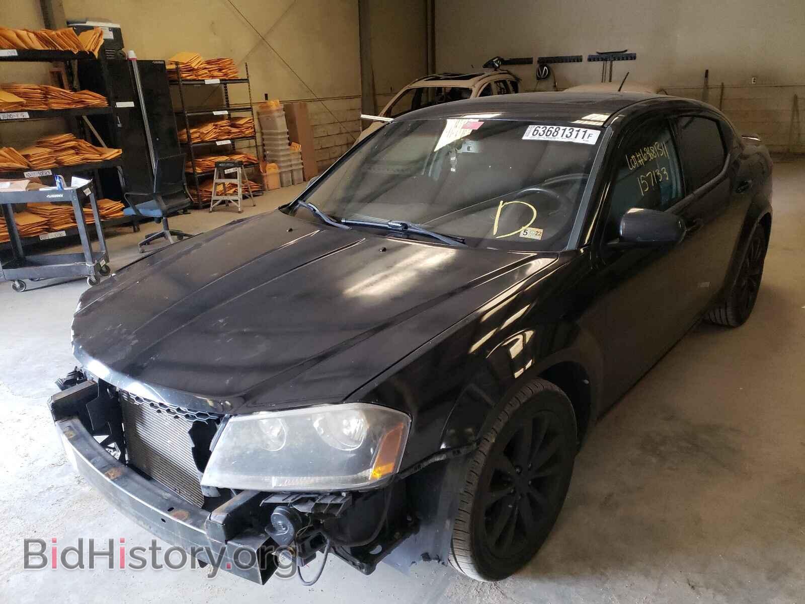 2013 DODGE AVENGER - VIN: 1C3CDZCB9DN746690 - Фото 2