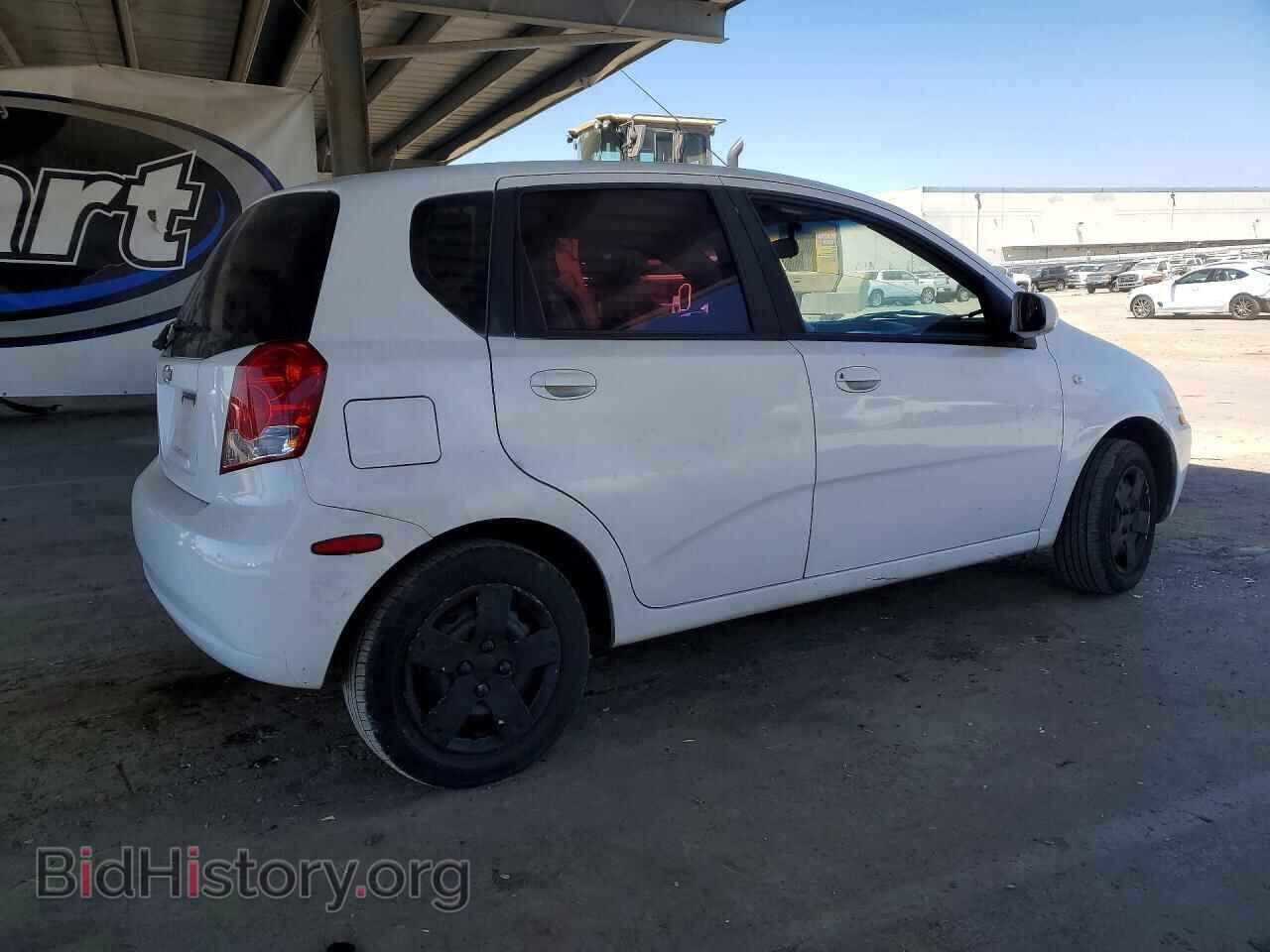 2006 CHEVROLET AVEO - VIN: KL1TD66686B674529 - Фото 3