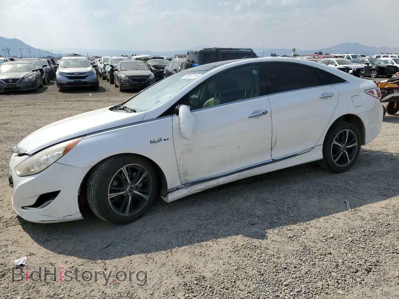 Photo KMHEC4A43DA076104 - HYUNDAI SONATA 2013