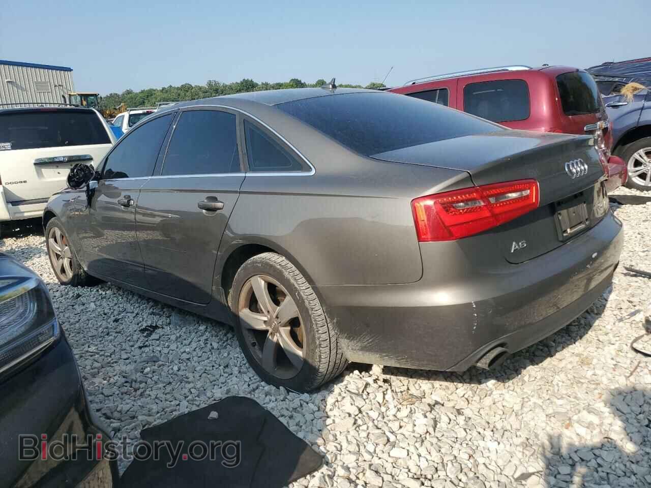 2012 AUDI A6 - VIN: WAUGGAFC8CN055107 - Фото 2
