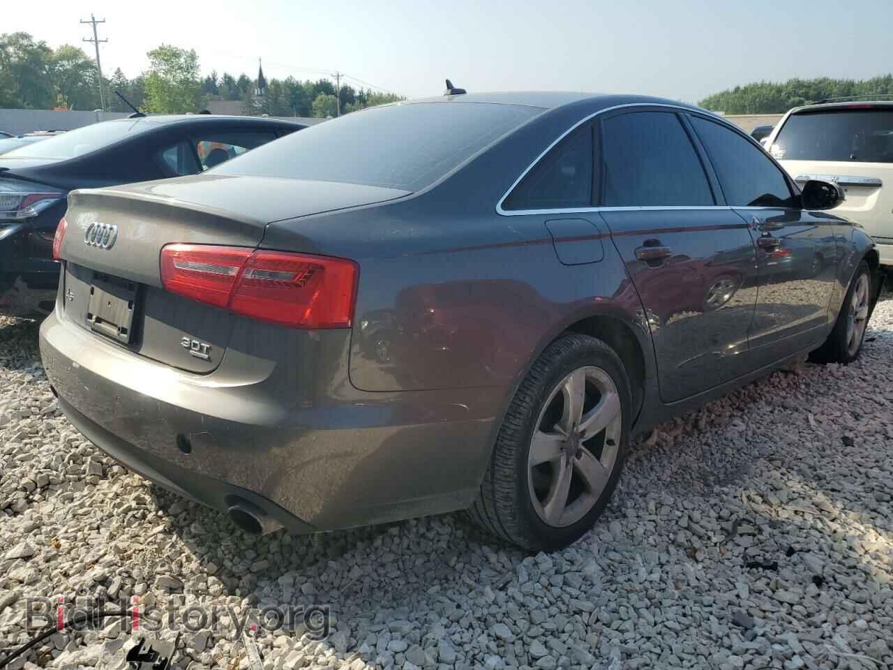 2012 AUDI A6 - VIN: WAUGGAFC8CN055107 - Фото 3