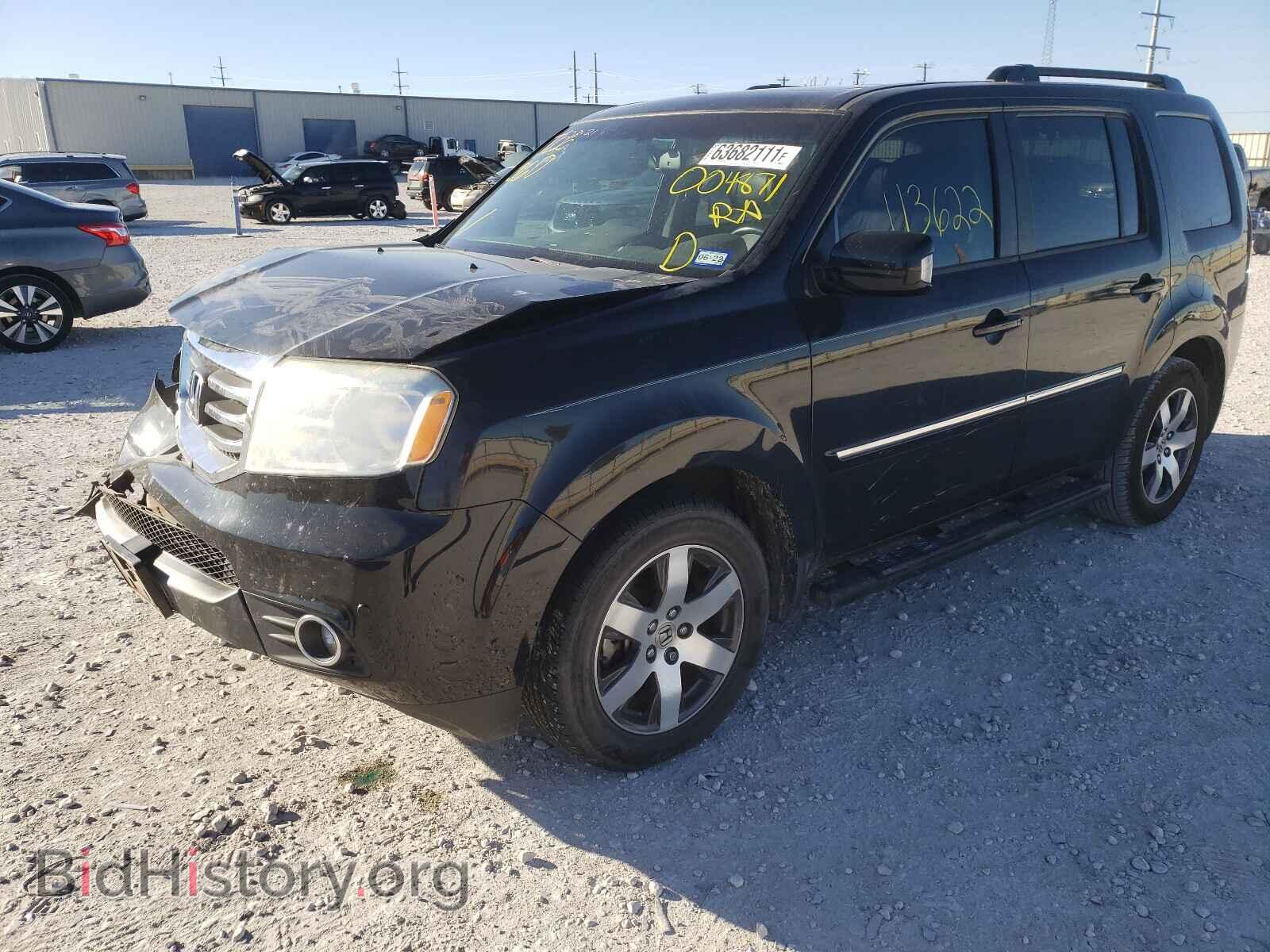 2013 HONDA PILOT - VIN: 5FNYF4H93DB004871 - Фото 2
