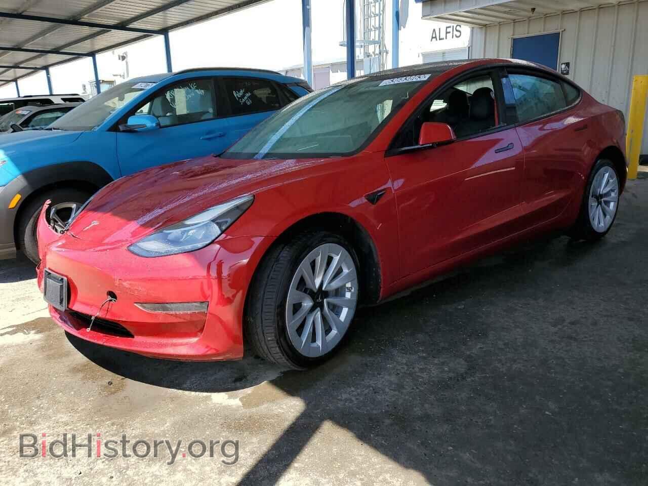 Photo 5YJ3E1EA8NF143891 - TESLA MODEL 3 2022