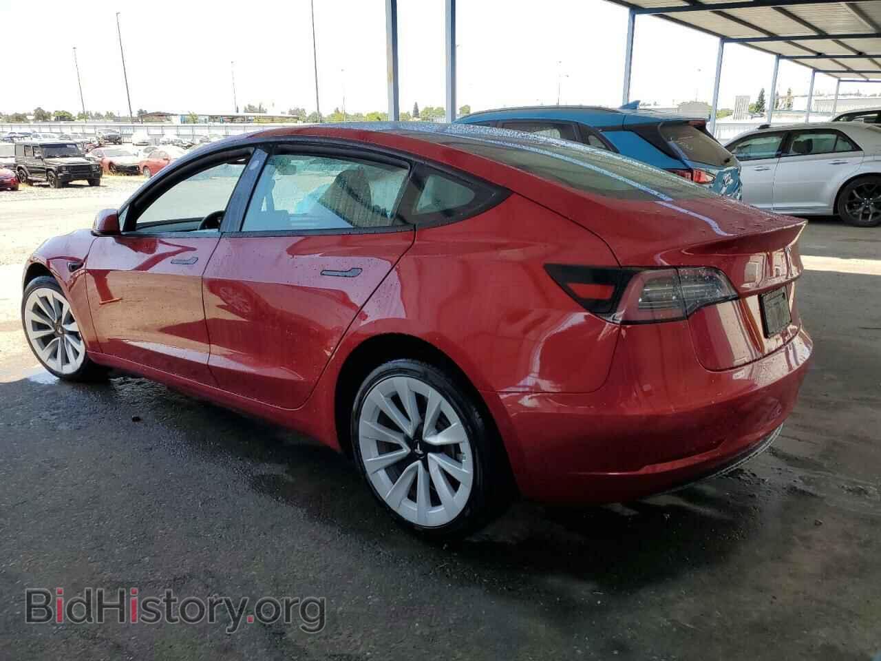 2022 TESLA MODEL 3 - VIN: 5YJ3E1EA8NF143891 - Фото 2