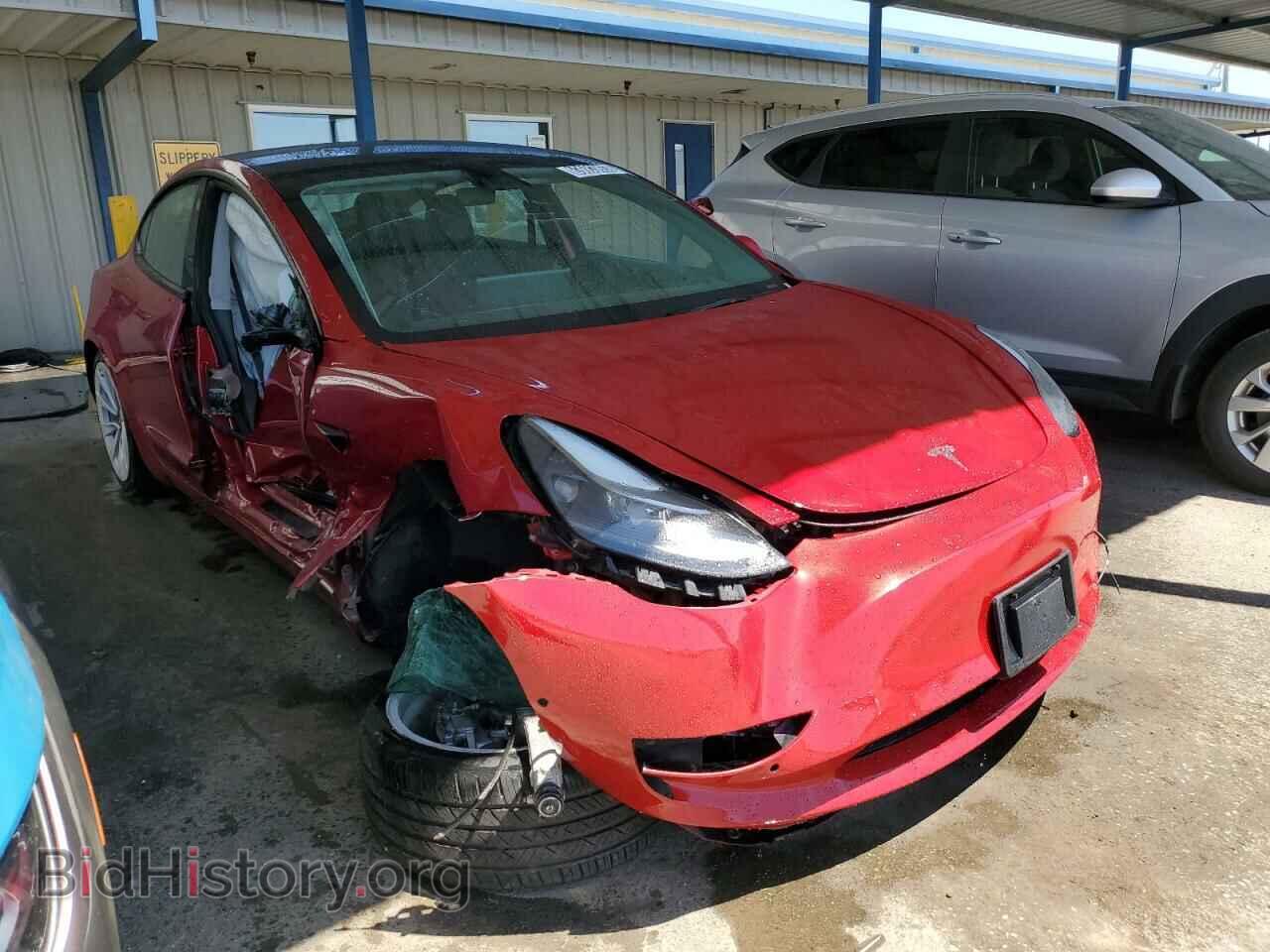 2022 TESLA MODEL 3 - VIN: 5YJ3E1EA8NF143891 - Фото 4