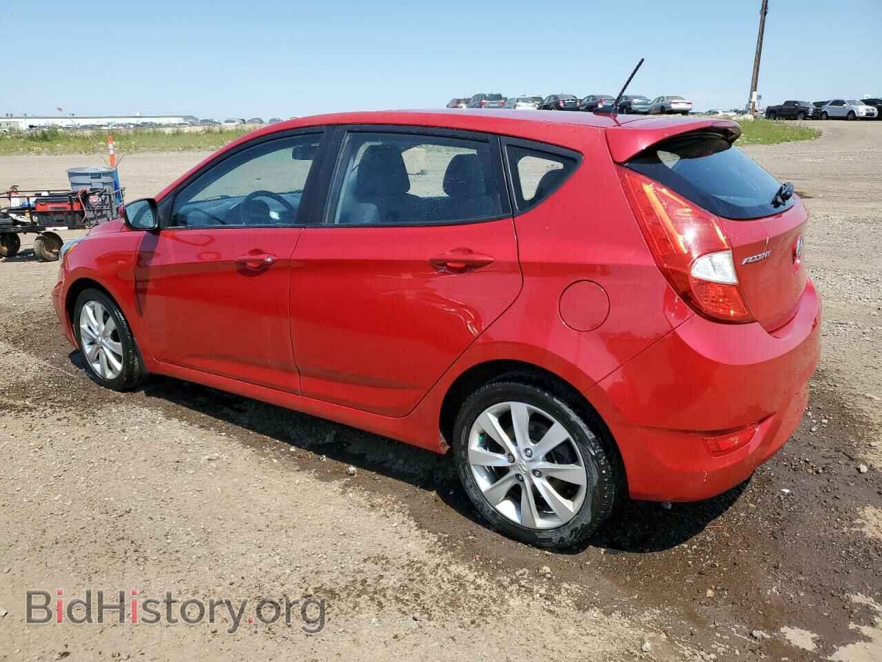 2014 HYUNDAI ACCENT - VIN: KMHCU5AE8EU161278 - Фото 2
