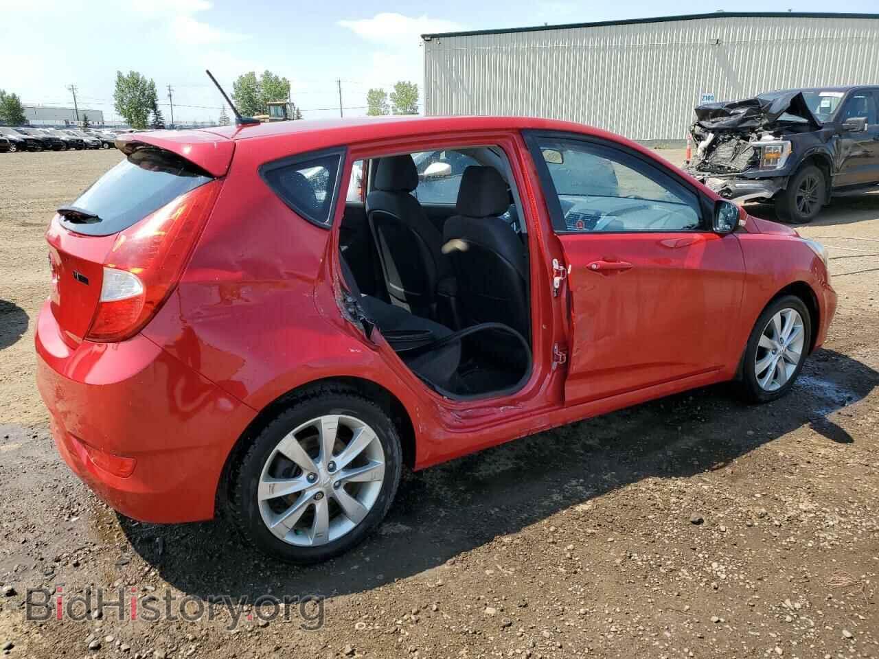 2014 HYUNDAI ACCENT - VIN: KMHCU5AE8EU161278 - Фото 3