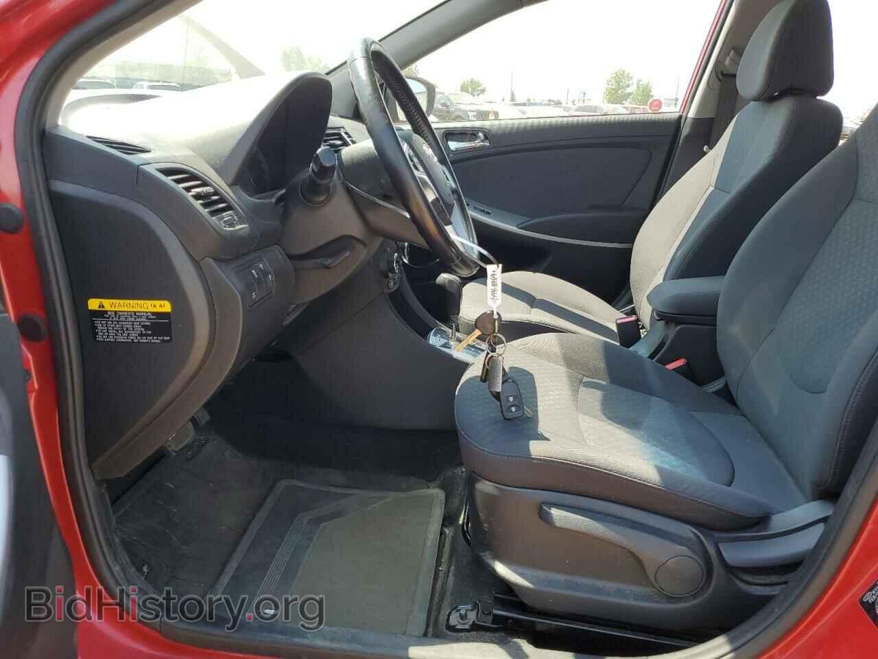 2014 HYUNDAI ACCENT - VIN: KMHCU5AE8EU161278 - Фото 7