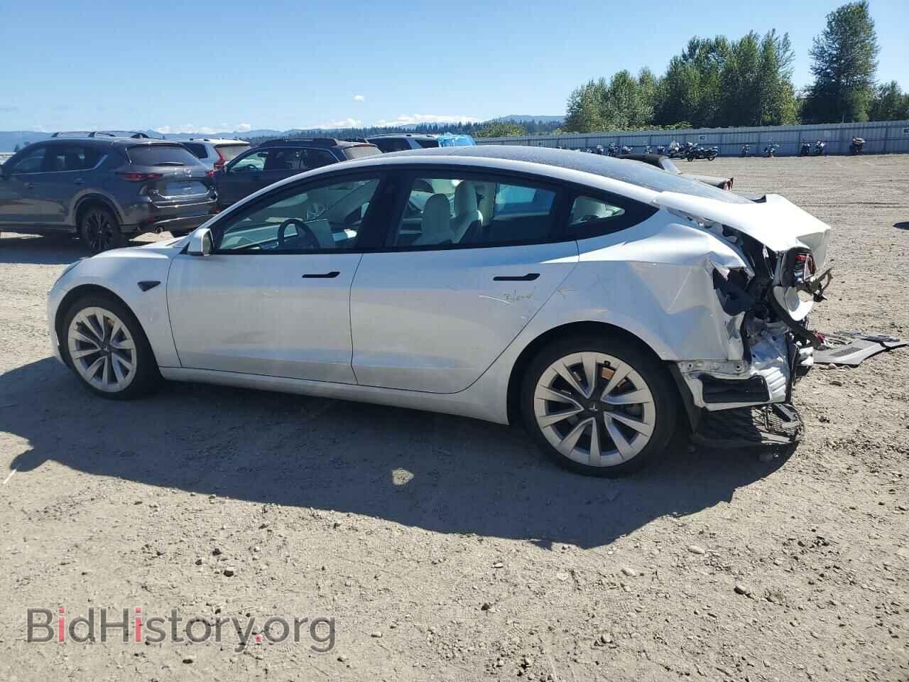 2022 TESLA MODEL 3 - VIN: 5YJ3E1EB6NF111210 - Фото 2