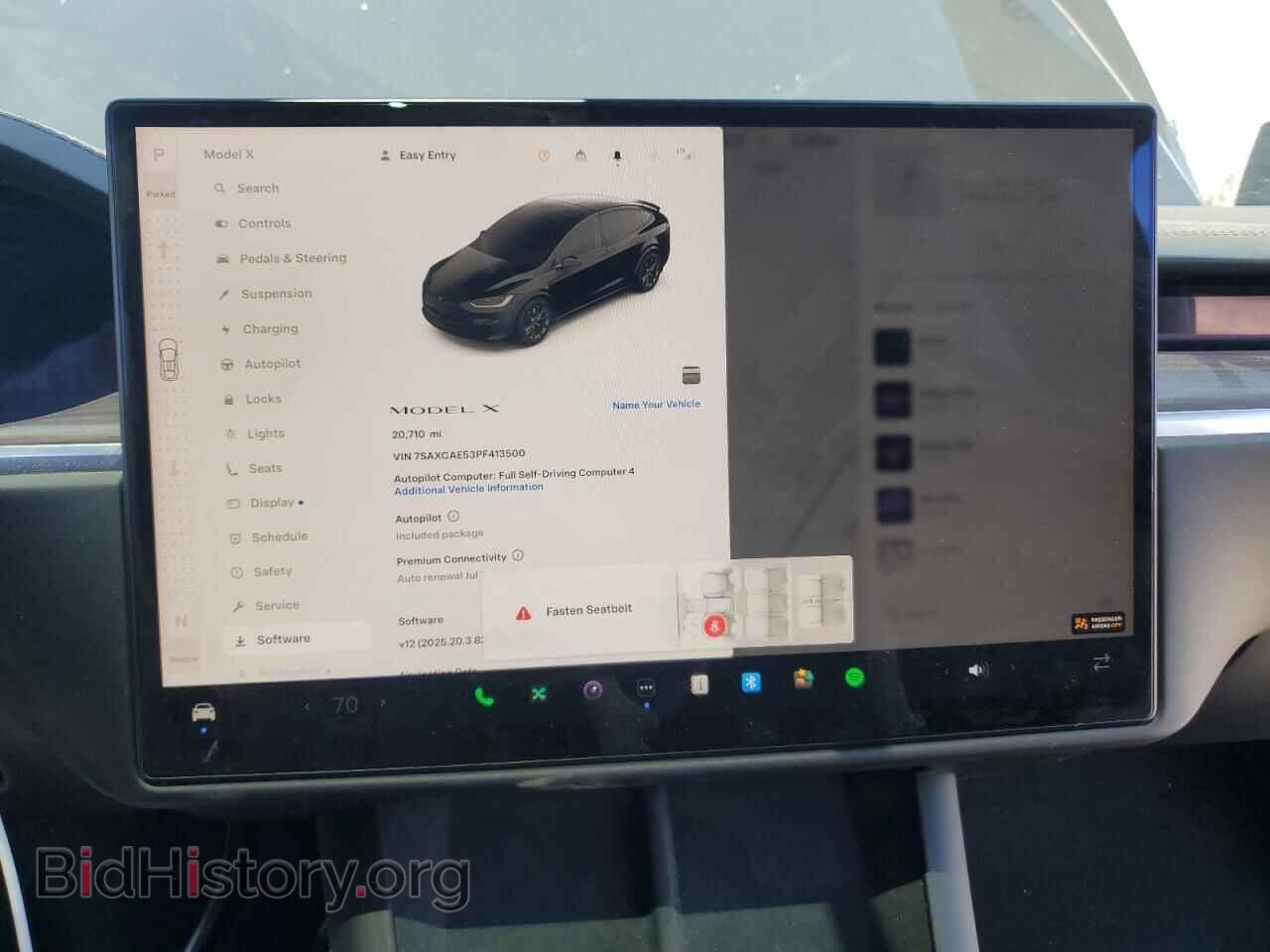 2023 TESLA MODEL X - VIN: 7SAXCAE53PF413500 - Фото 9