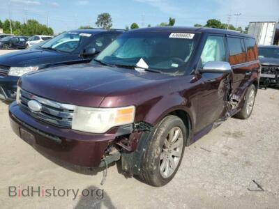 2011 Ford FLEX Limited, burgundy — VIN 2FMGK5DC7BBD3092, Copart