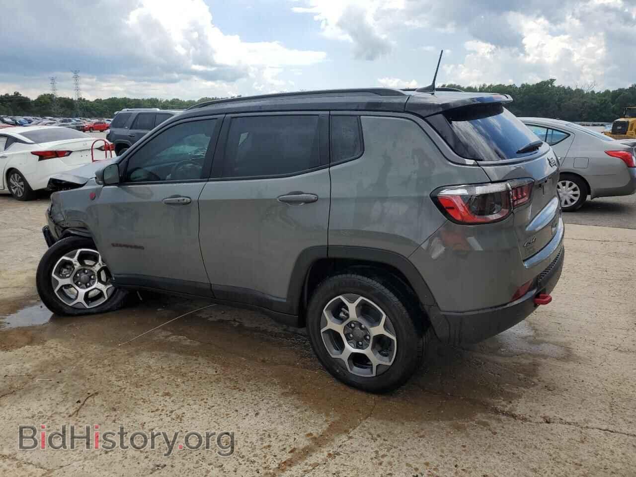 2022 JEEP COMPASS - VIN: 3C4NJDDBXNT162217 - Фото 2