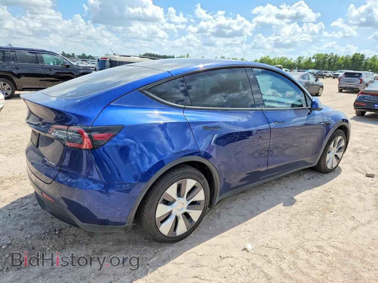 2022 TESLA MODEL Y - VIN: 7SAYGDEE6NA002497 - Фото 3