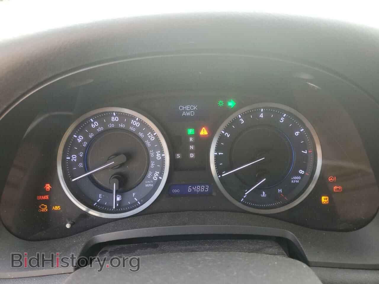 2012 LEXUS IS - VIN: JTHCF5C25C5058262 - Фото 9