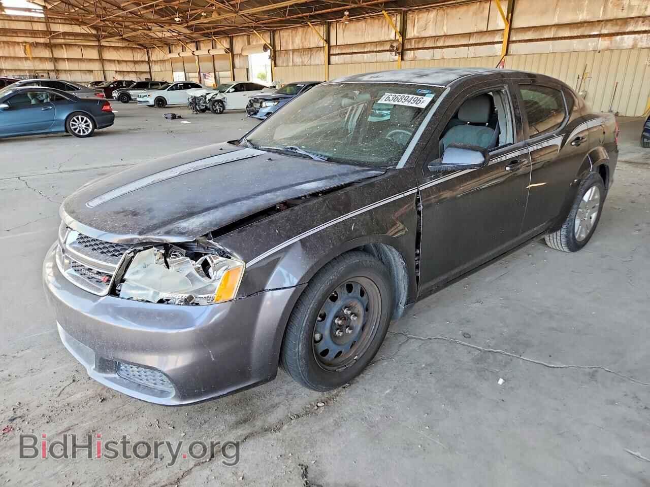 Photo 1C3CDZAB7EN189928 - DODGE AVENGER 2014