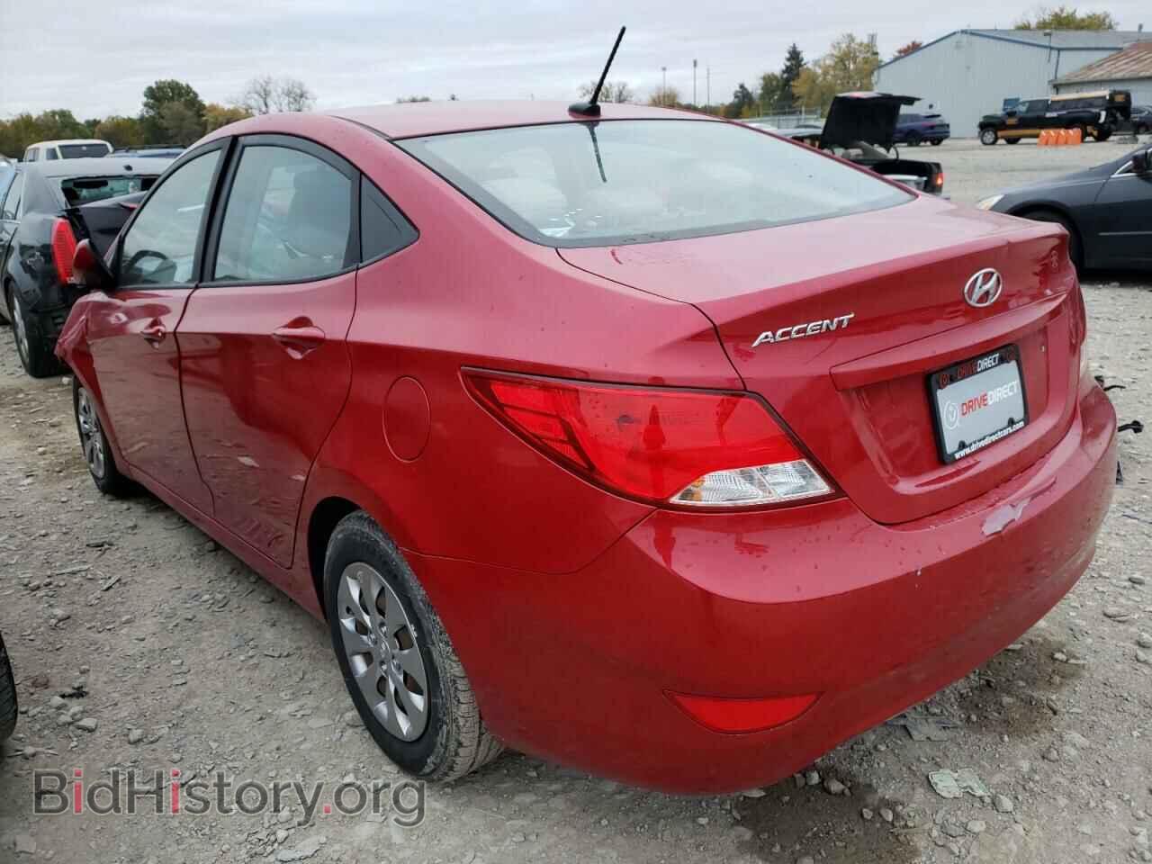 2016 HYUNDAI ACCENT - VIN: KMHCT4AE2GU135856 - Фото 3
