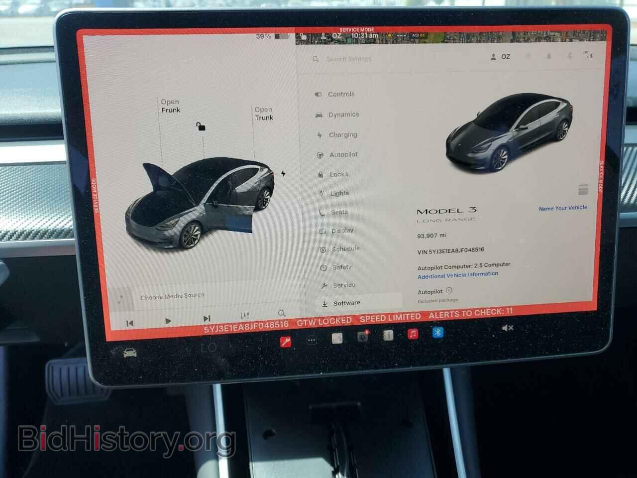 2018 TESLA MODEL 3 - VIN: 5YJ3E1EA8JF048516 - Photo 9
