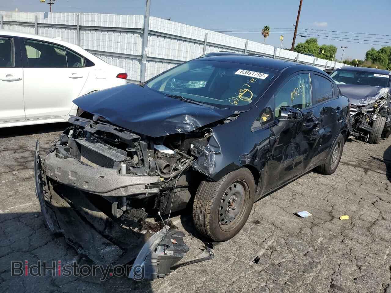 2014 KIA RIO - VIN: KNADM4A31E6399055 - Фото 2