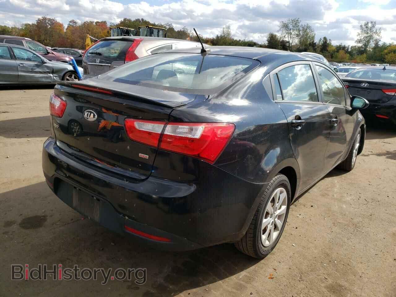 2013 KIA RIO - VIN: KNADM4A30D6231972 - Фото 4