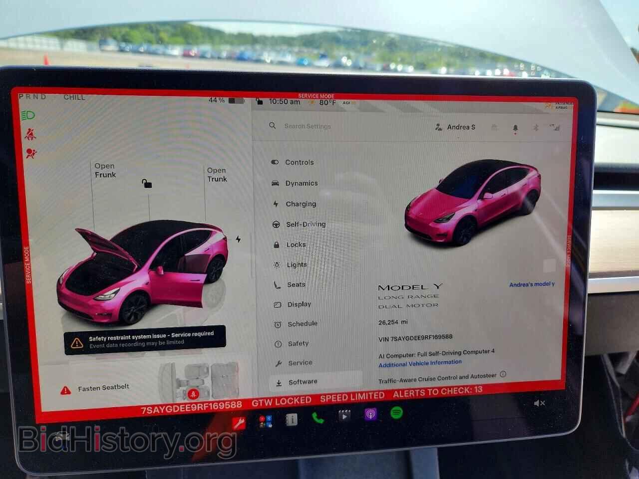 2024 TESLA MODEL Y - VIN: 7SAYGDEE9RF169588 - Photo 9
