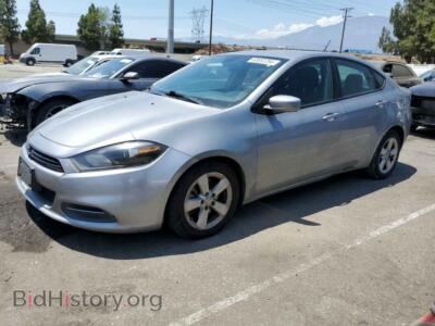 2016 Dodge DART SXT, серебристый — VIN 1C3CDFBB9GD764150, Copart