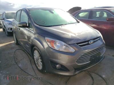 2013 Ford CMAX C-Max SEL, серый — VIN 1FADP5BUXDL521148, Copart