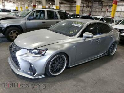 2019 Lexus IS IS 300, silver — VIN JTHC81D2XK5038833, Copart