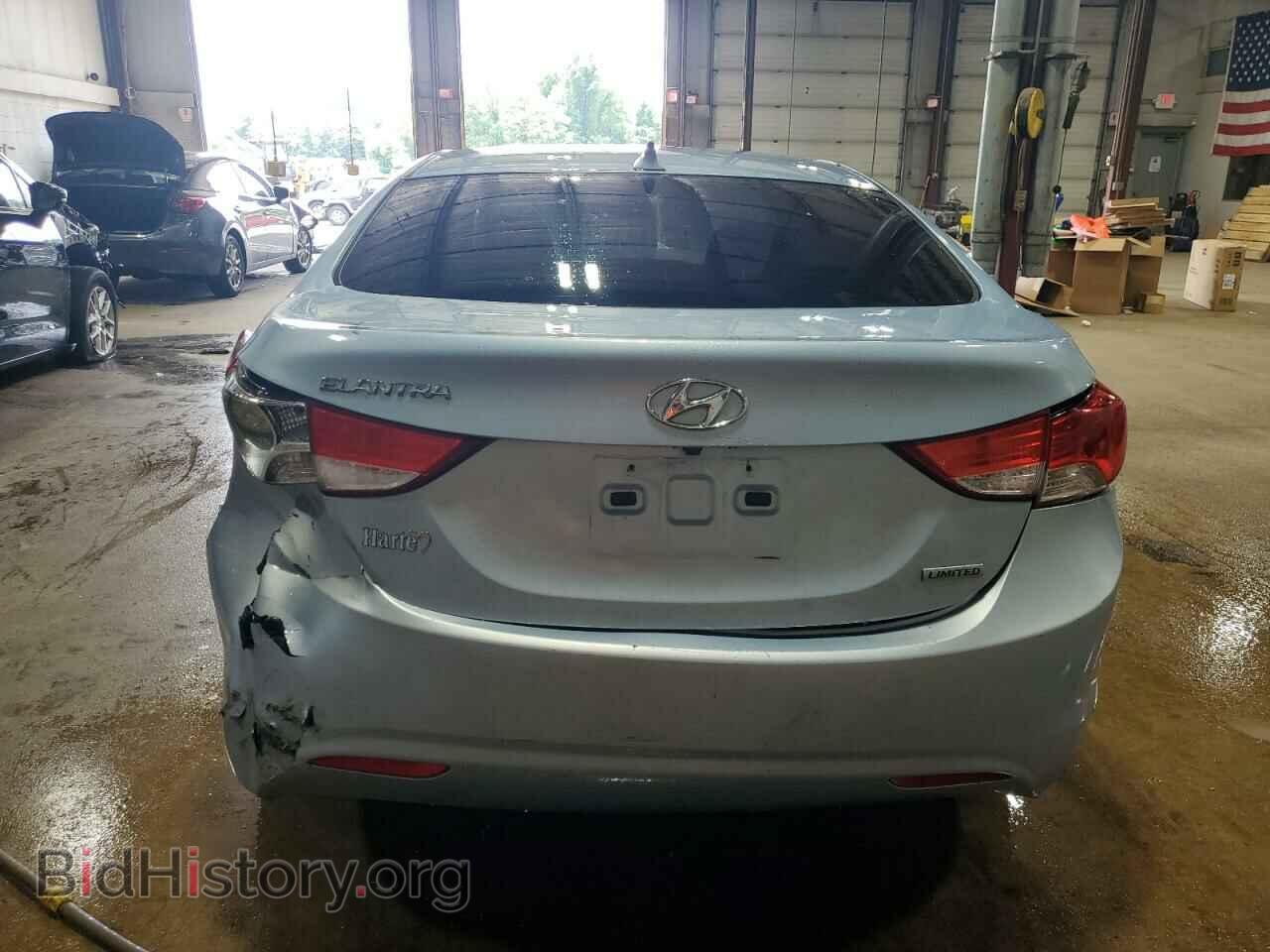 2012 HYUNDAI ELANTRA - VIN: KMHDH4AE6CU217590 - Фото 6