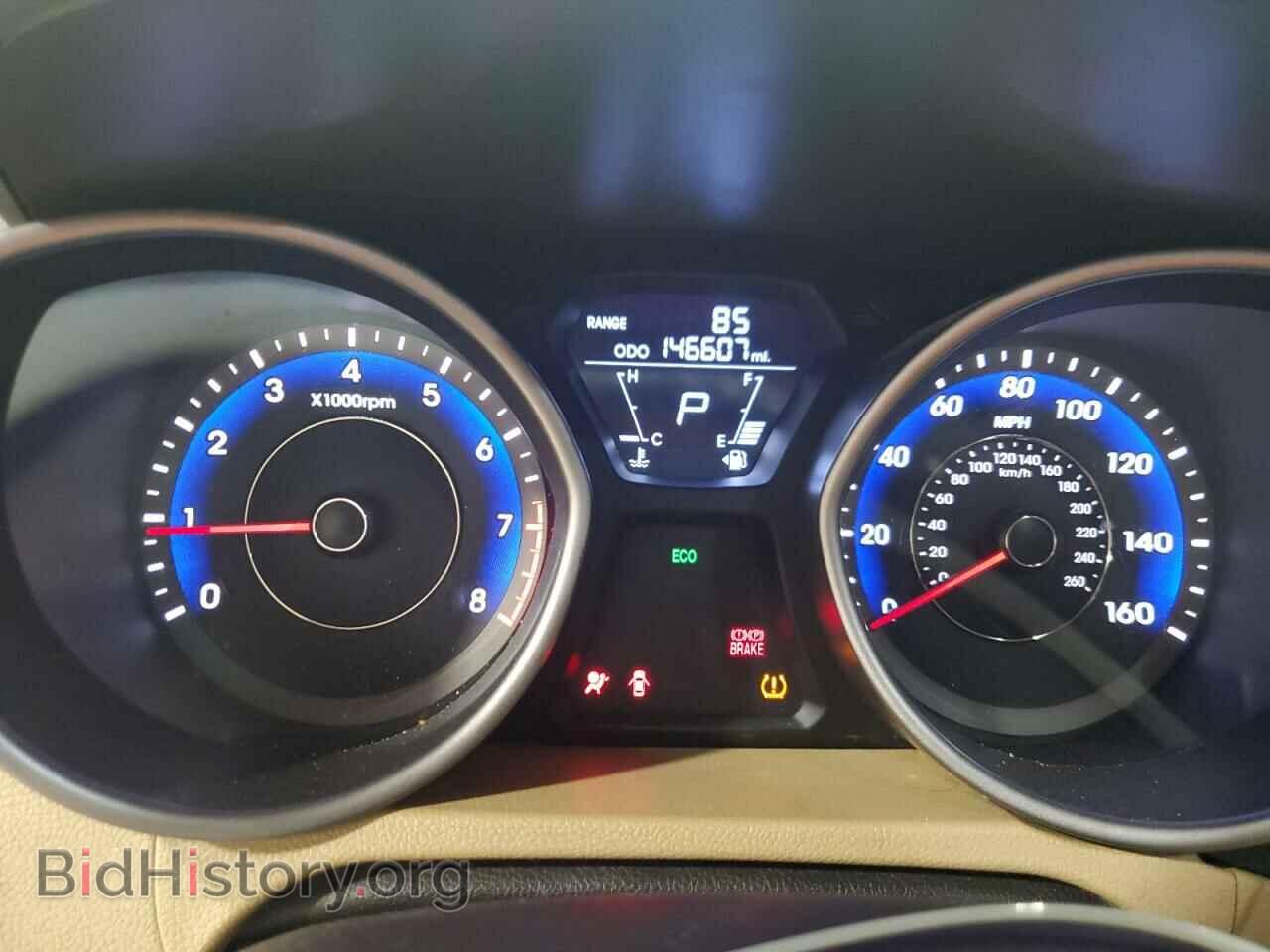 2012 HYUNDAI ELANTRA - VIN: KMHDH4AE6CU217590 - Фото 9