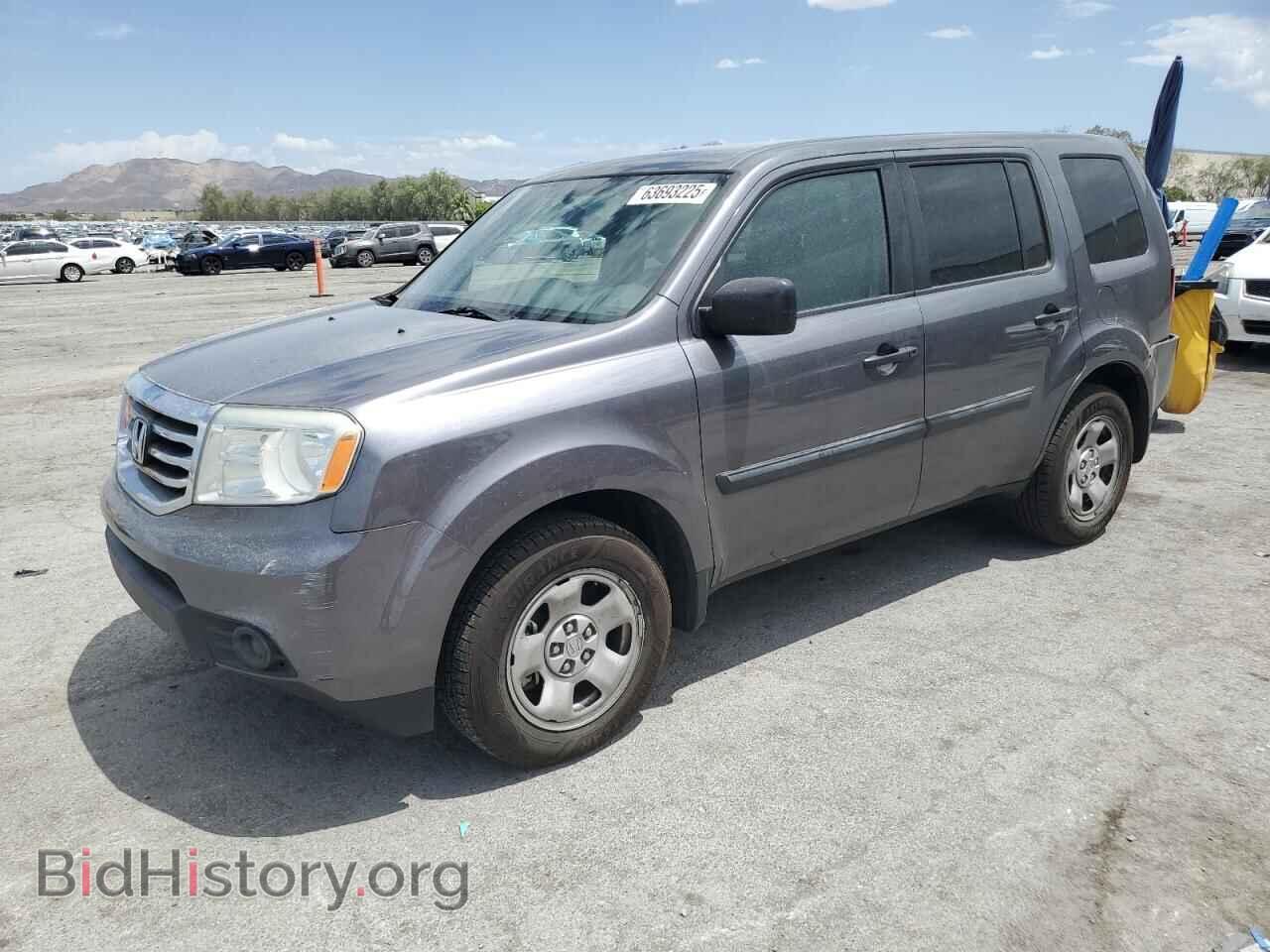 Photo 5FNYF3H24FB012445 - HONDA PILOT 2015
