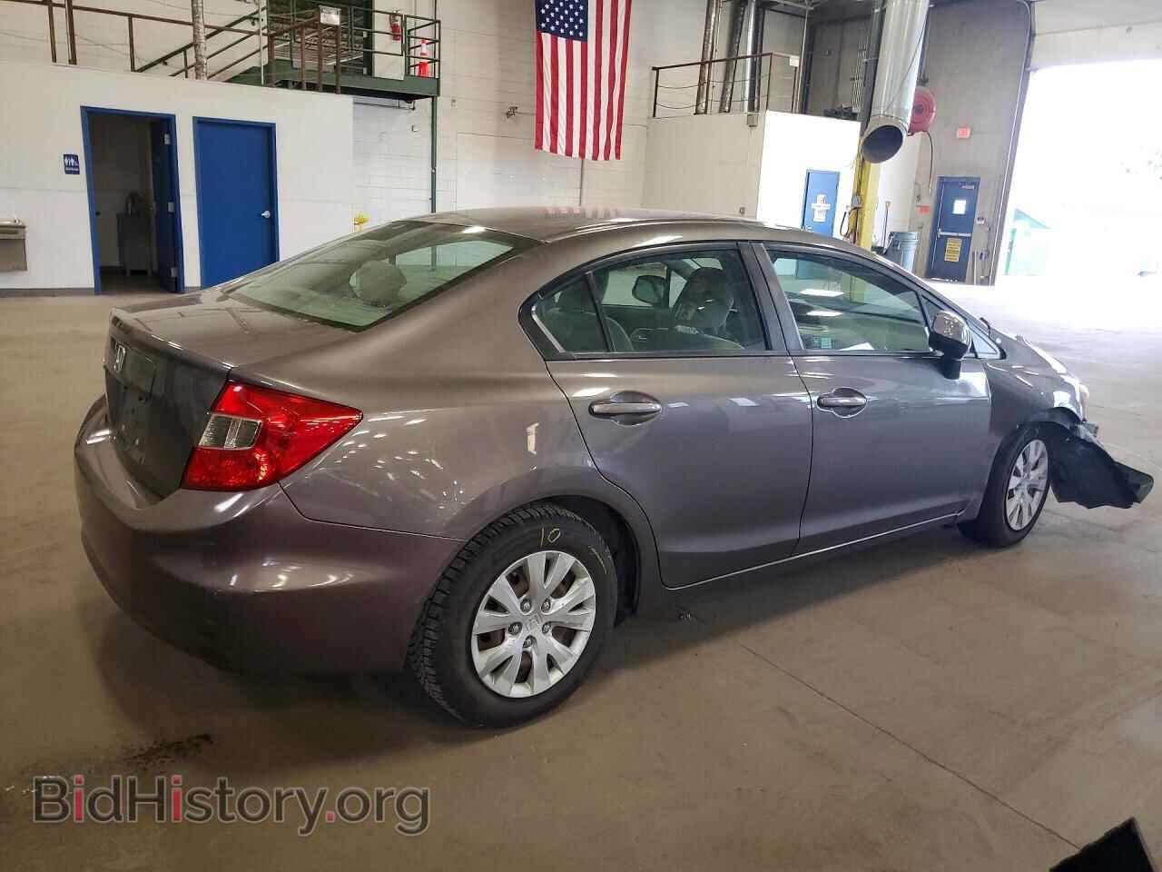 2012 HONDA CIVIC LX - VIN: 19XFB2F50CE390886 - Фото 3