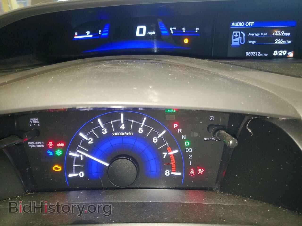 2012 HONDA CIVIC LX - VIN: 19XFB2F50CE390886 - Фото 9