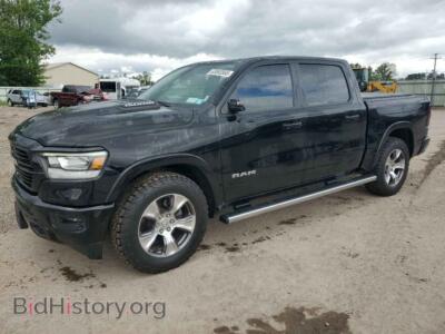 2020 RAM 1500 Laramie, black — VIN 1C6SRFJT6LN404767, Copart