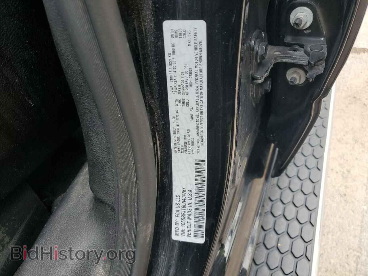 2020 RAM 1500 - VIN: 1C6SRFJT6LN404767 - Фото 12