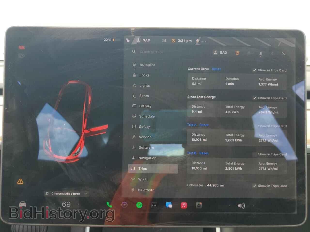 2020 TESLA MODEL 3 - VIN: 5YJ3E1EA5LF797325 - Фото 9