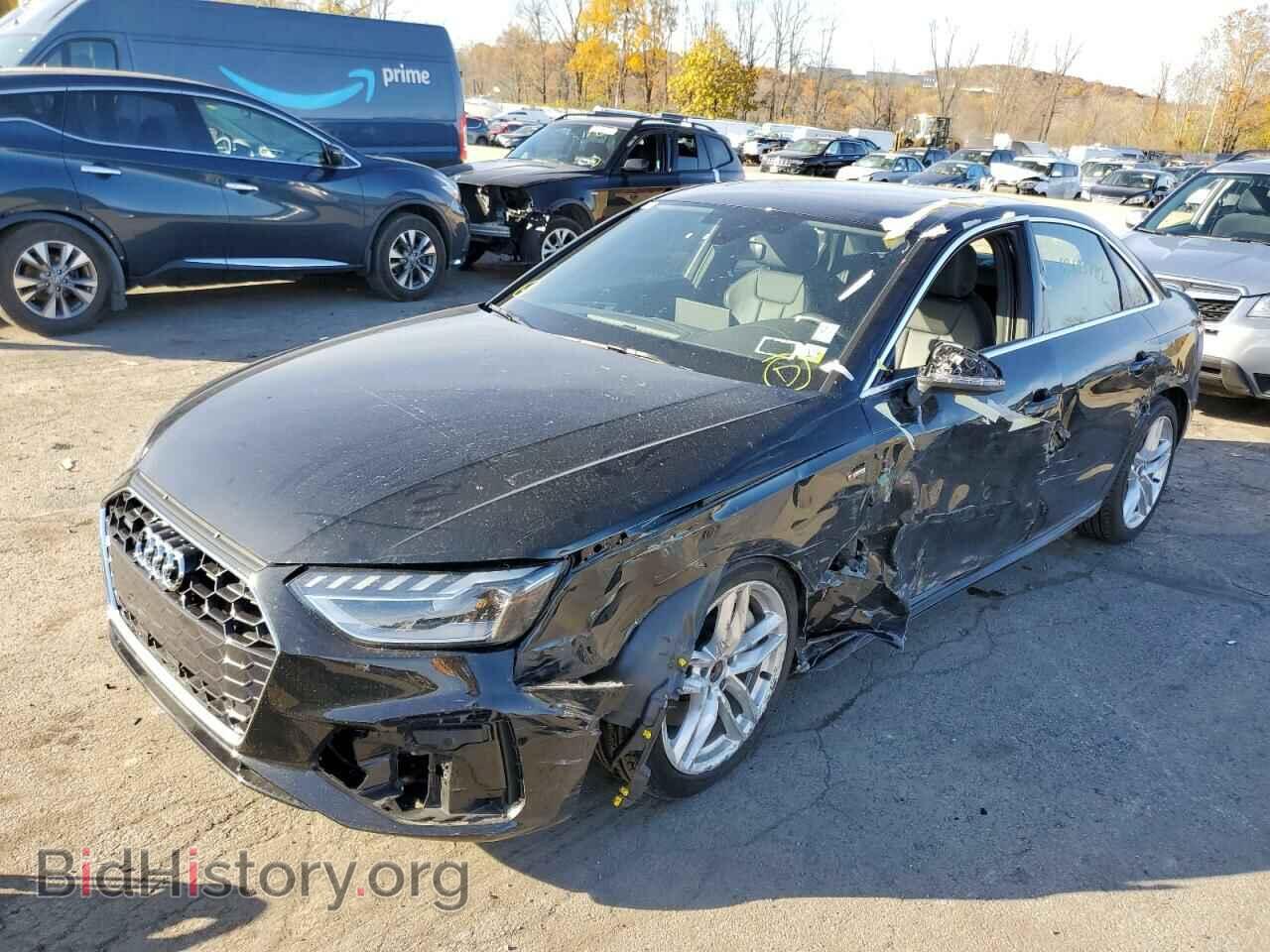 2022 AUDI A4 - VIN: WAUEAAF42NA016203 - Фото 2