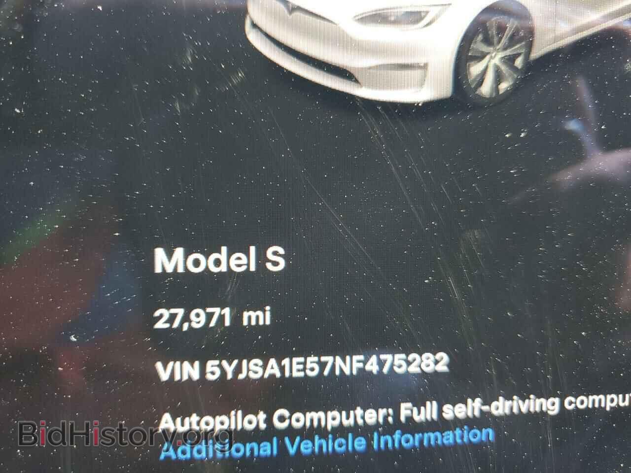 2022 TESLA MODEL S - VIN: 5YJSA1E57NF475282 - Photo 9