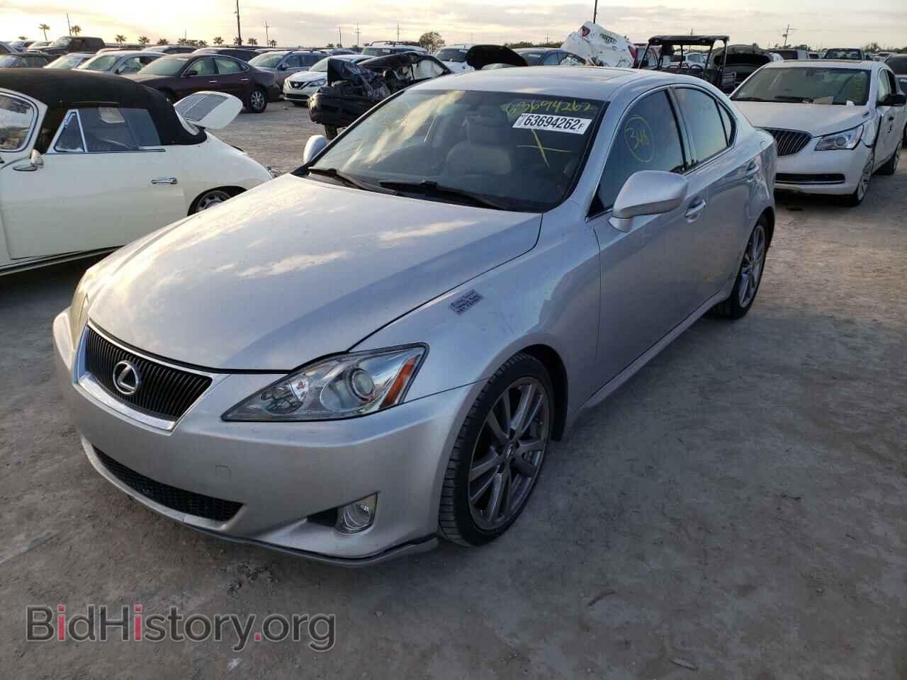 2008 LEXUS IS - VIN: JTHBK262285062620 - Фото 2