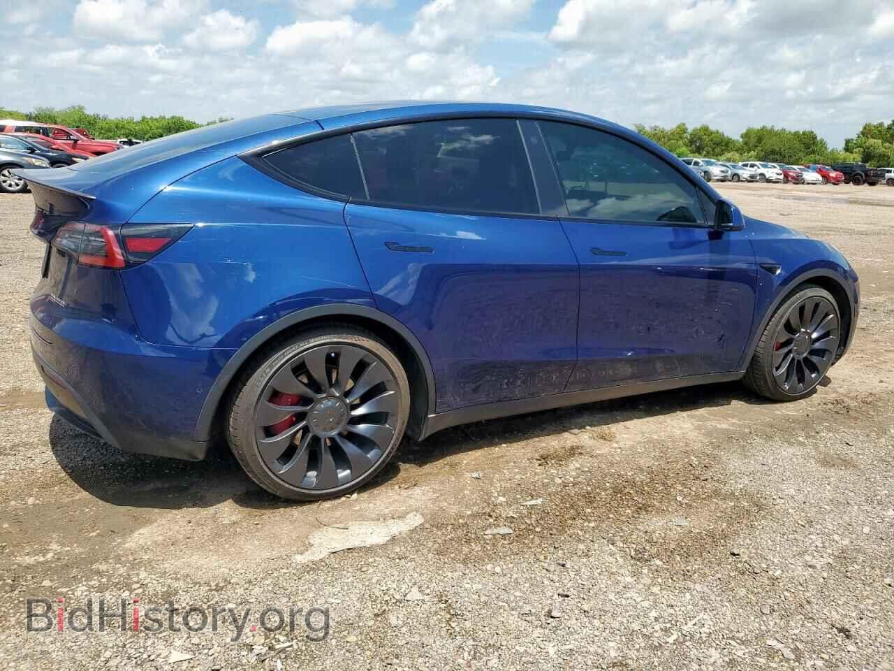 2022 TESLA MODEL Y - VIN: 7SAYGDEF7NF463669 - Фото 3