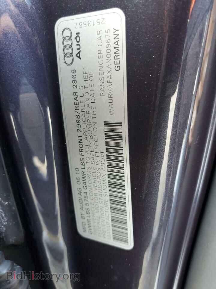 2010 AUDI A8 - VIN: WAURVAFAXAN009675 - Photo 12