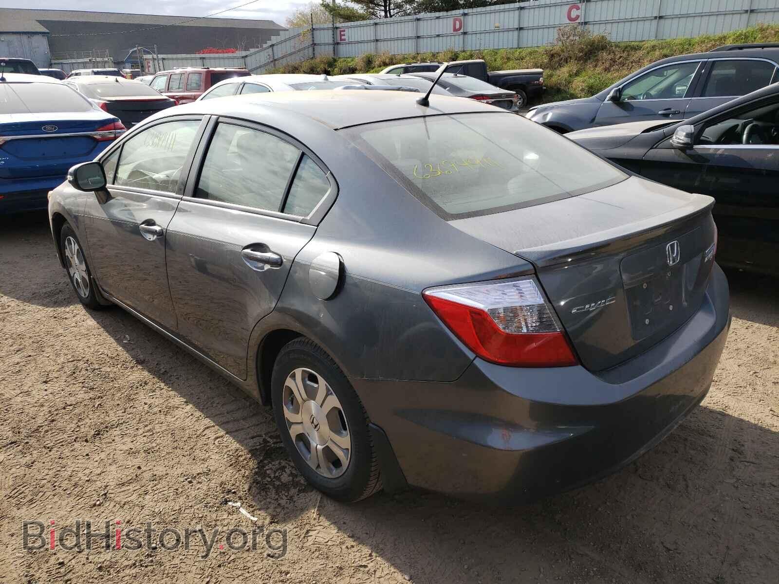 2012 HONDA CIVIC - VIN: JHMFB4F24CS004323 - Фото 3