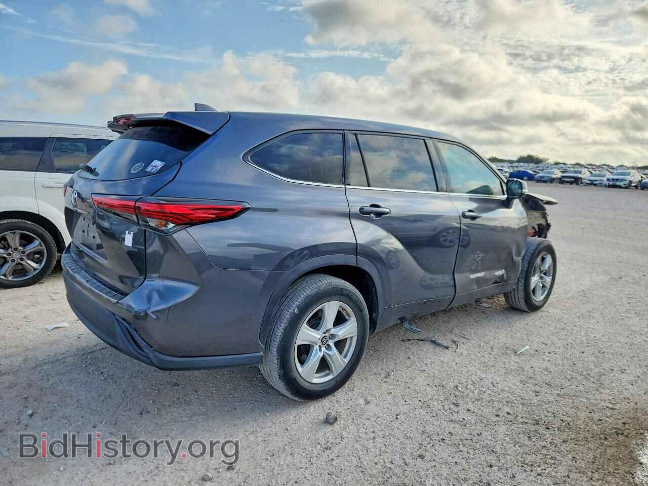2021 TOYOTA HIGHLANDER - VIN: 5TDCZRAH7MS031454 - Photo 3