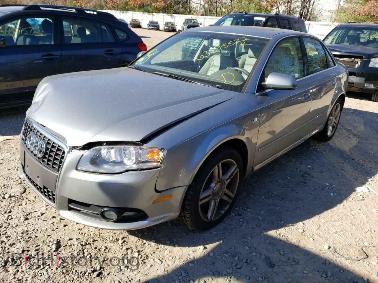 2008 AUDI A4 - VIN: WAUDF78E78A050969 - Фото 2