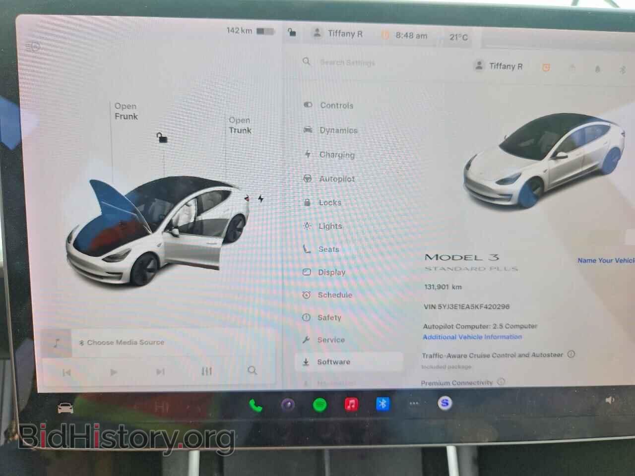 2019 TESLA MODEL 3 - VIN: 5YJ3E1EA5KF420296 - Photo 9