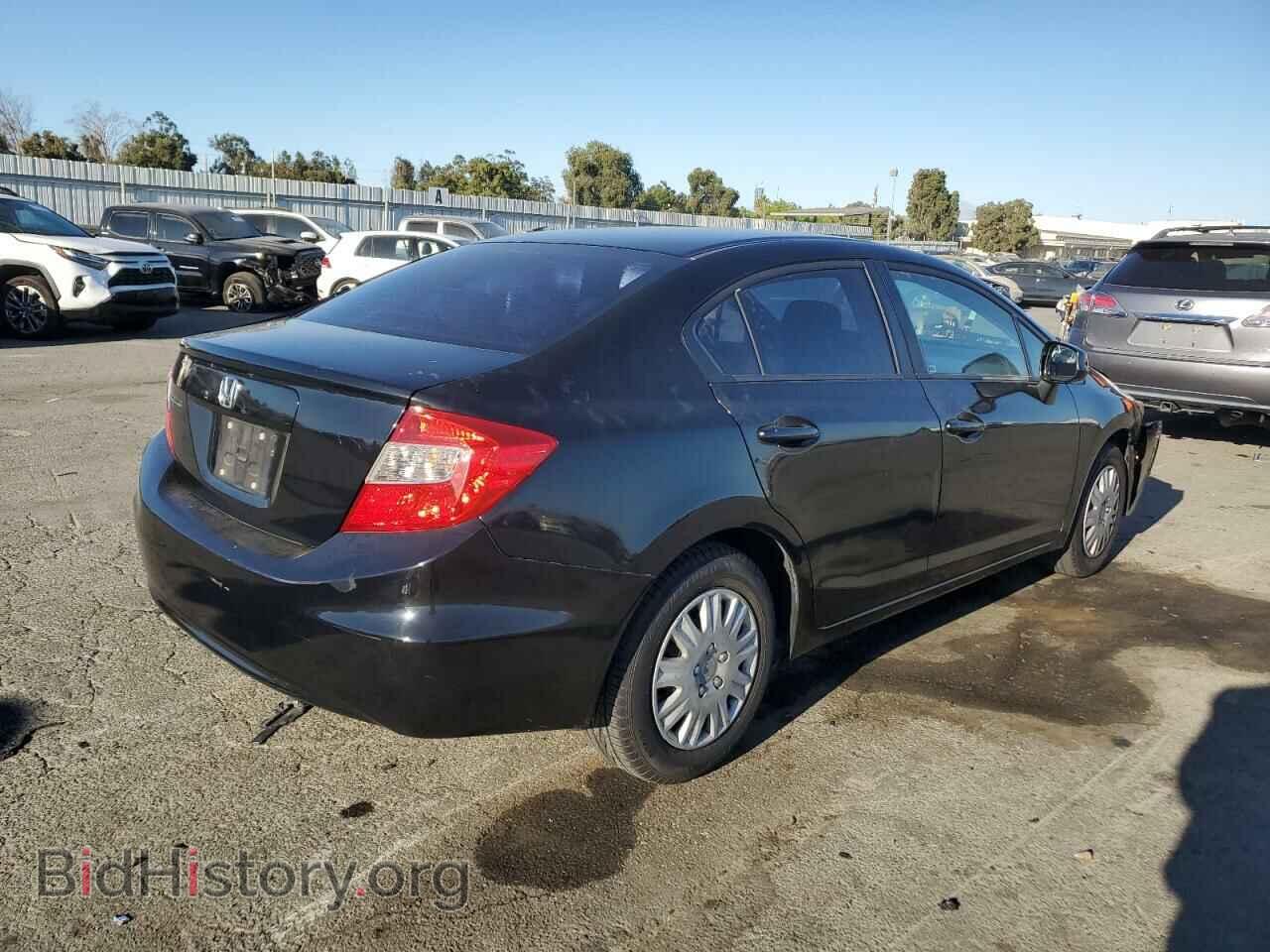 2012 HONDA CIVIC - VIN: 19XFB2F5XCE349987 - Фото 3